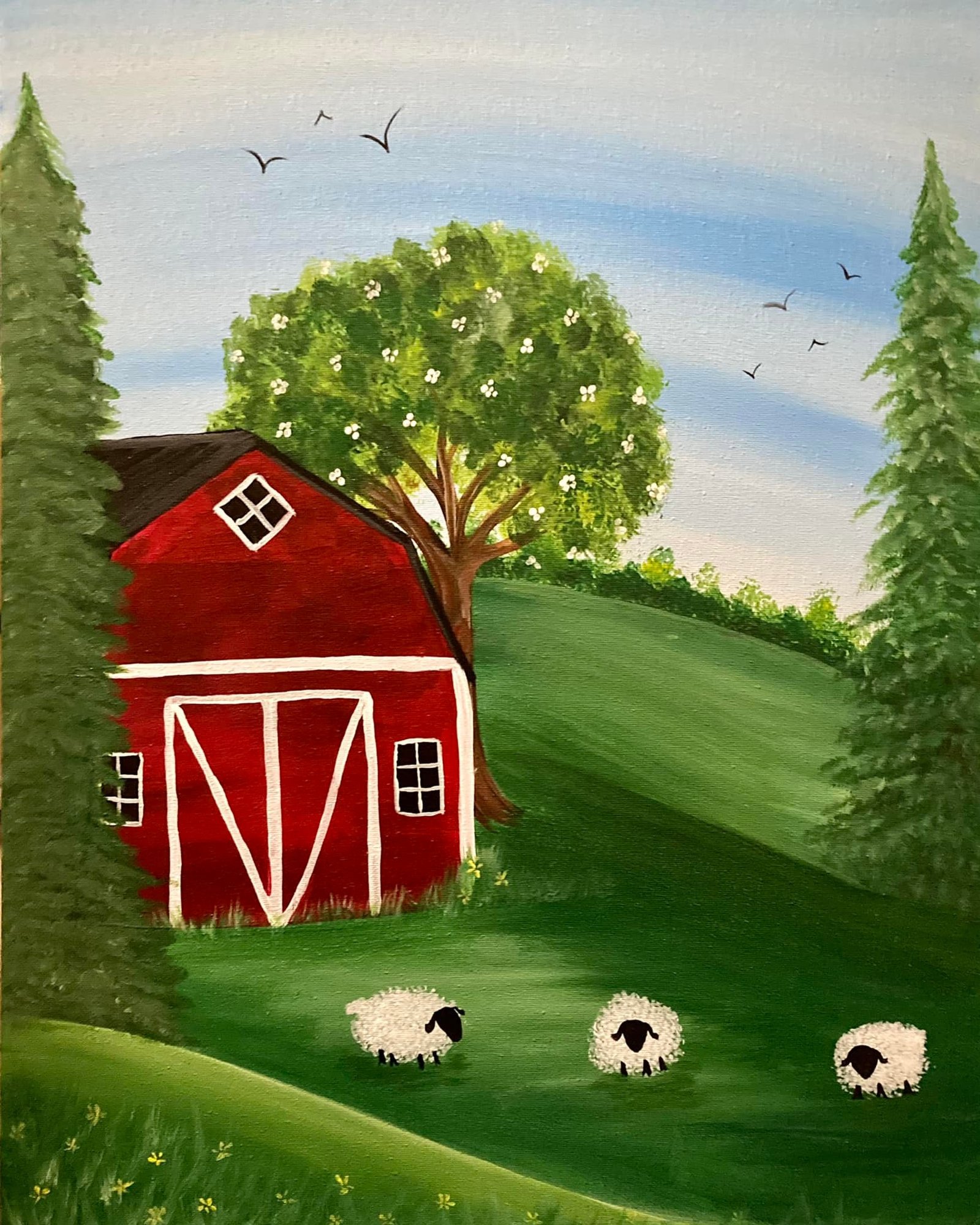 Spring Barn Drawings Events from June 19 – July 31 – Art With Aubrey